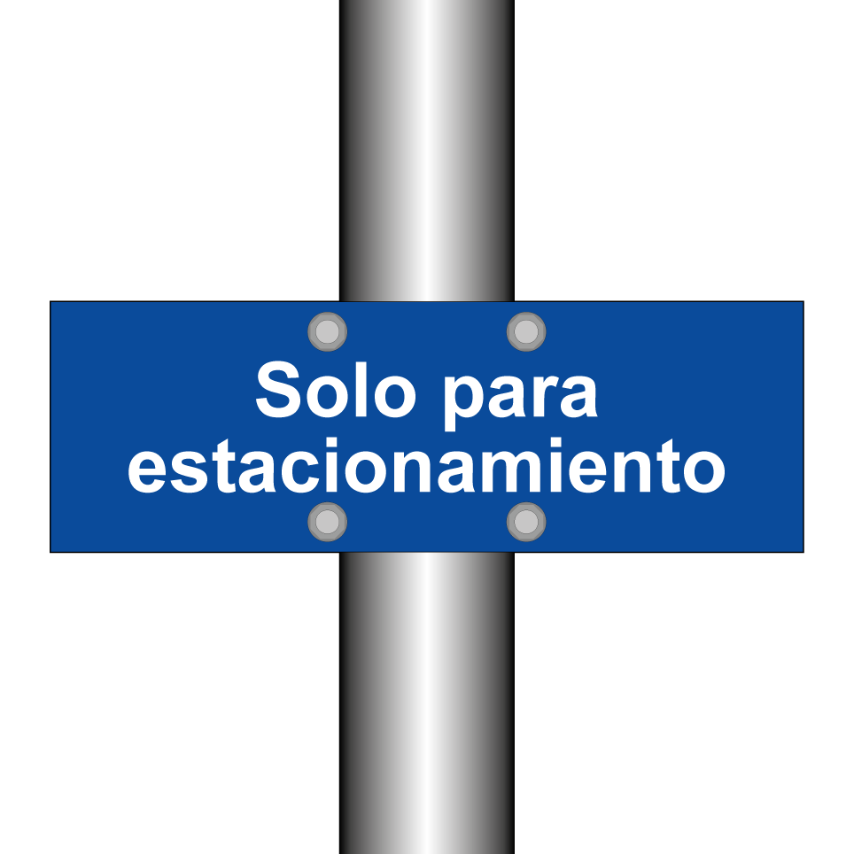 Solo para estacionamiento