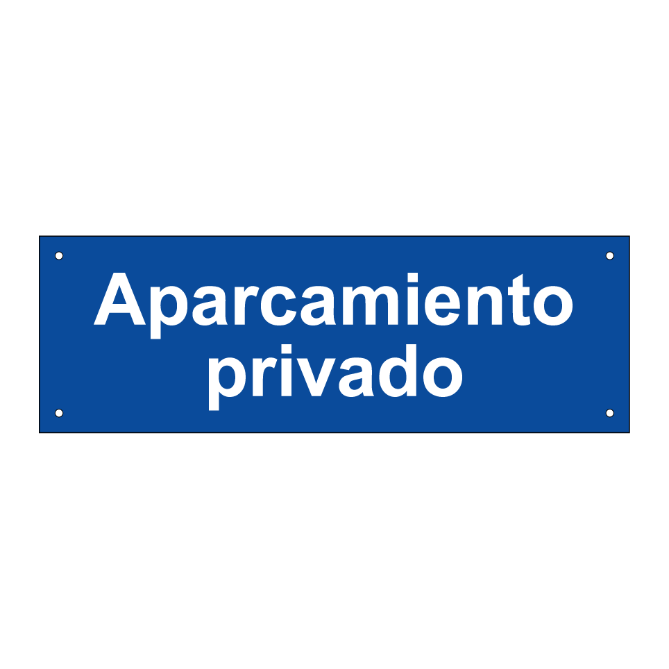 Aparcamiento privado