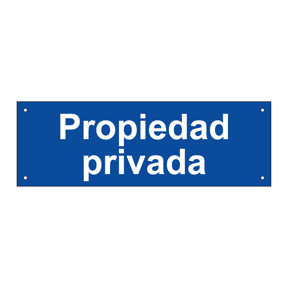 Propiedad privada