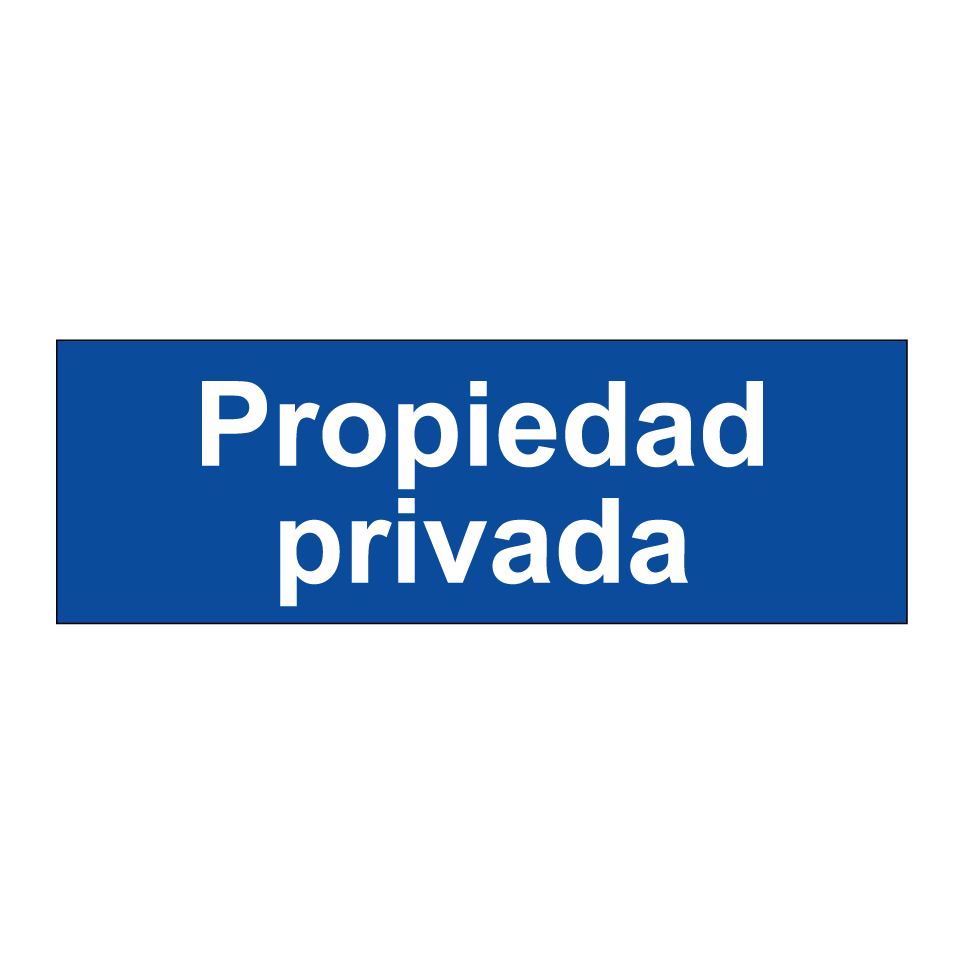 Propiedad privada