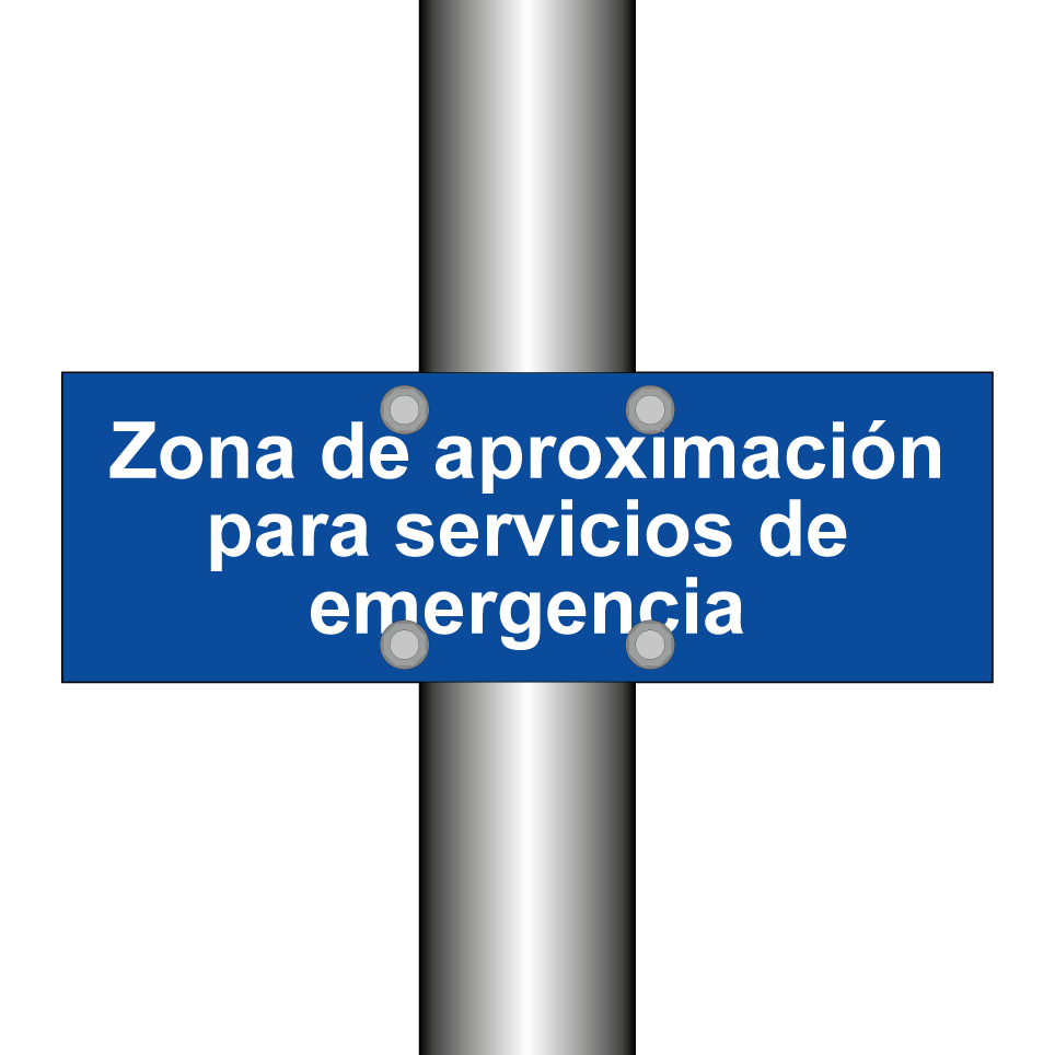 Zona de aproximación para servicios de emergencia