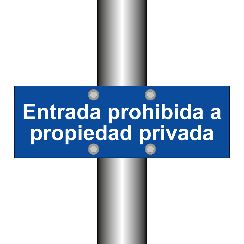 Entrada prohibida a propiedad privada