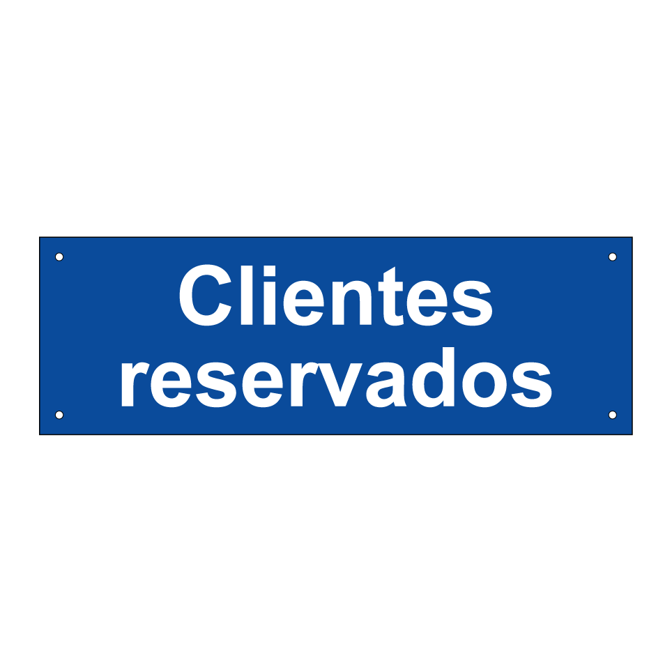 Clientes reservados