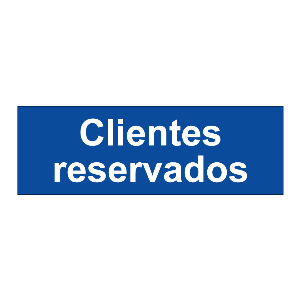 Clientes reservados