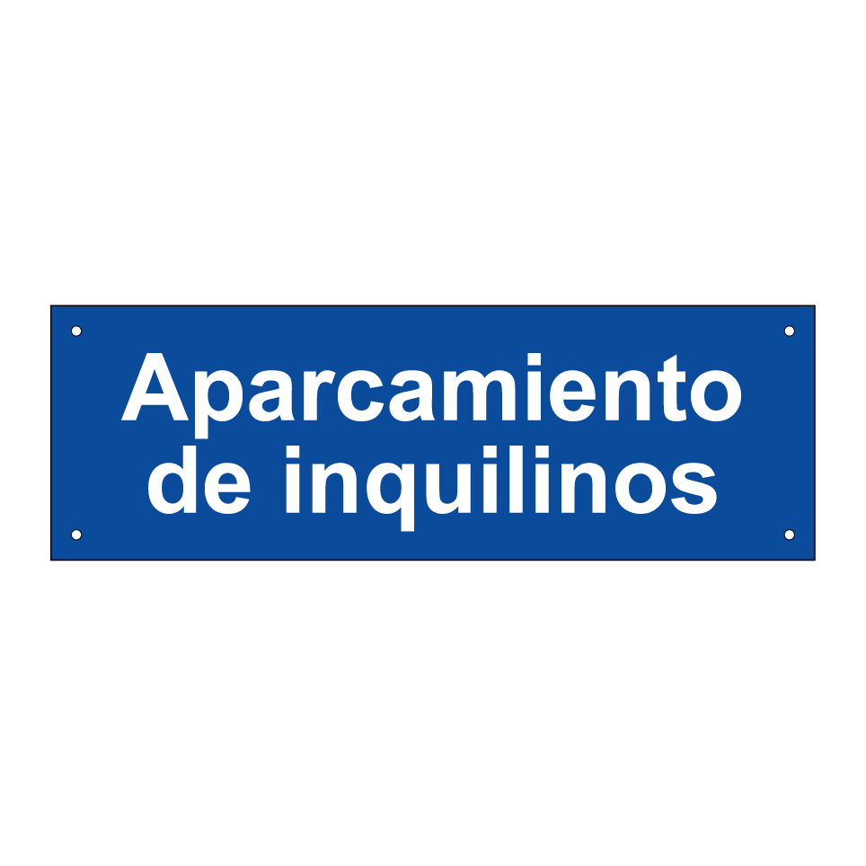 Aparcamiento de inquilinos