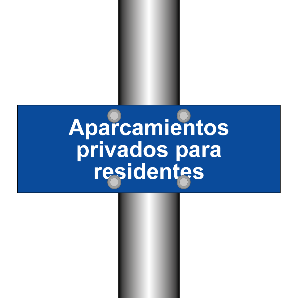 Aparcamientos privados para residentes