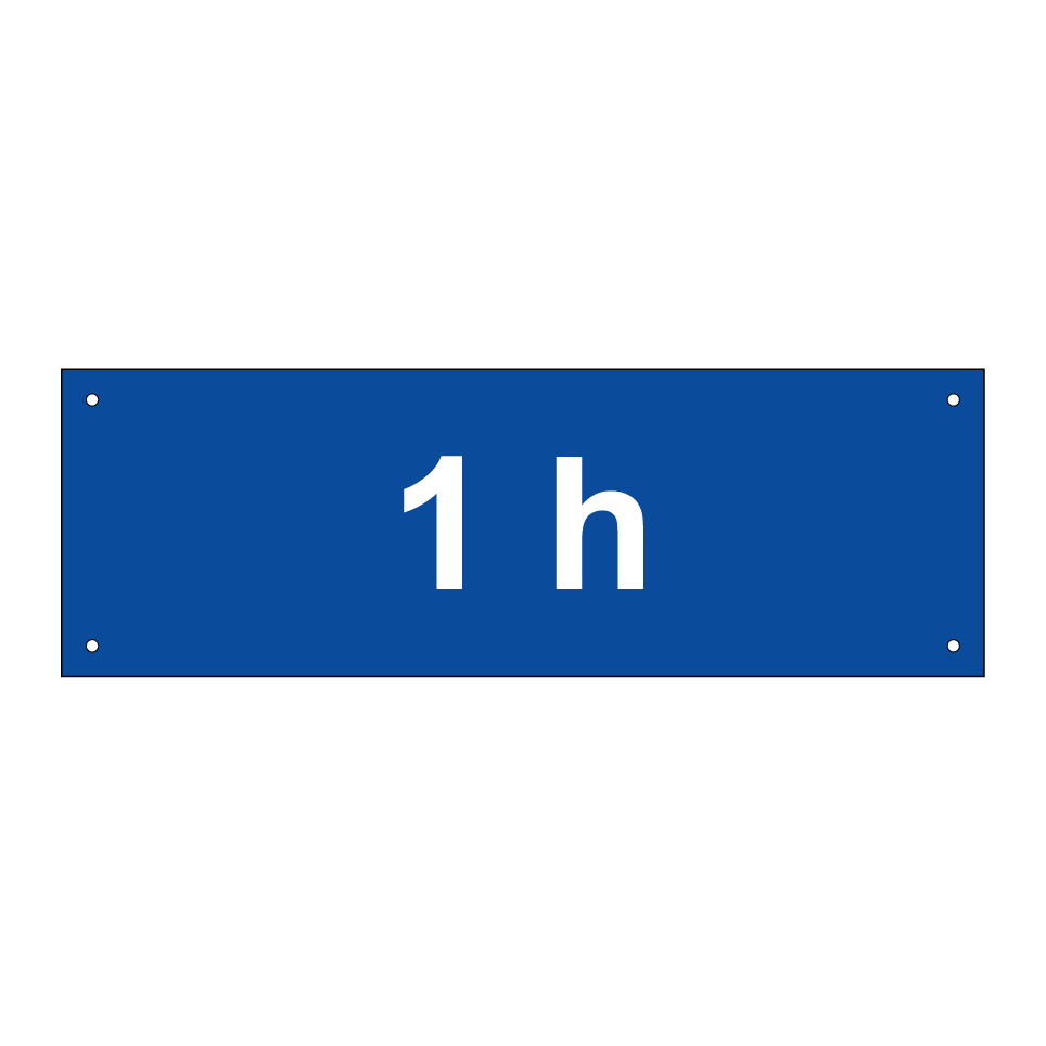 1 h