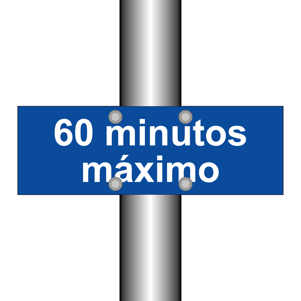 60 minutos máximo