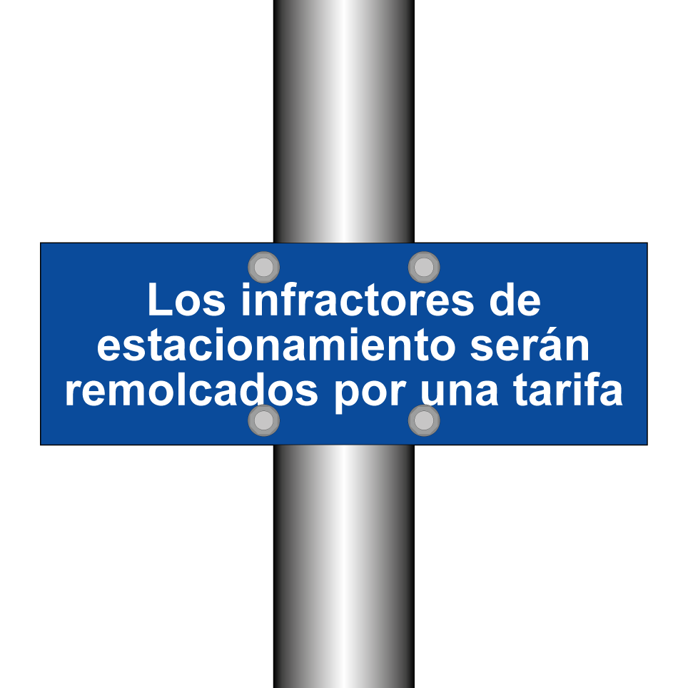 Los infractores de estacionamiento serán remolcados por una tarifa