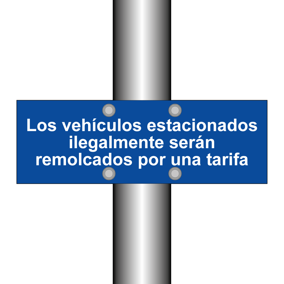 Los vehículos estacionados ilegalmente serán remolcados por una tarifa