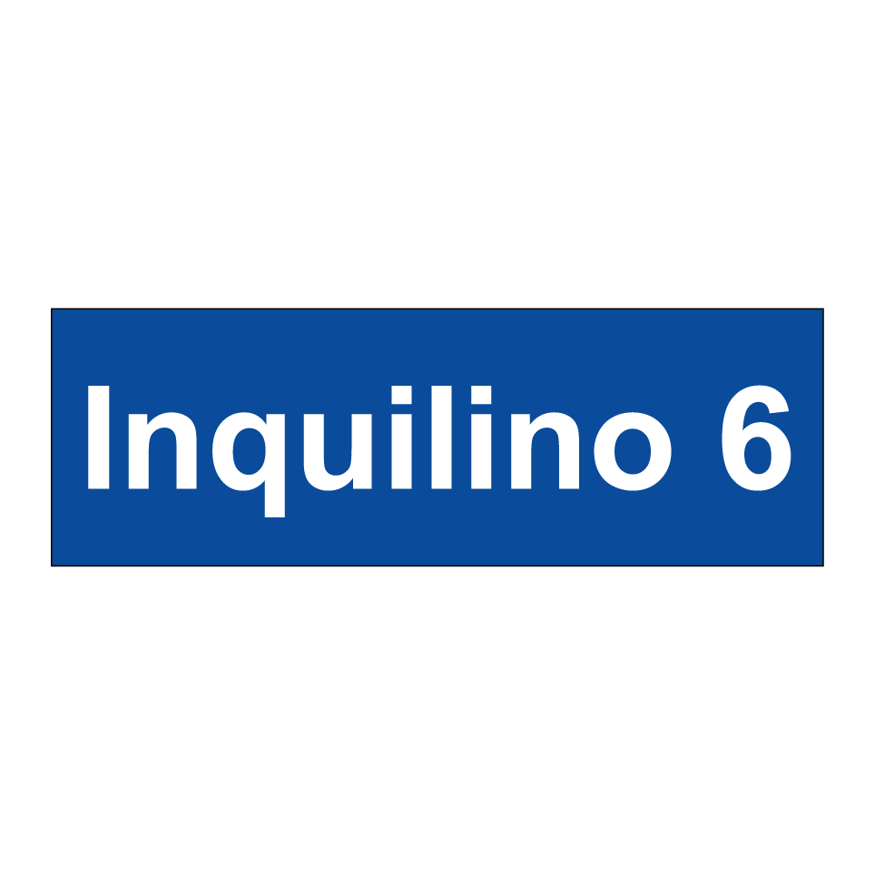 Inquilino 6