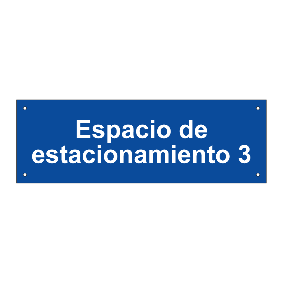 Espacio de estacionamiento 3