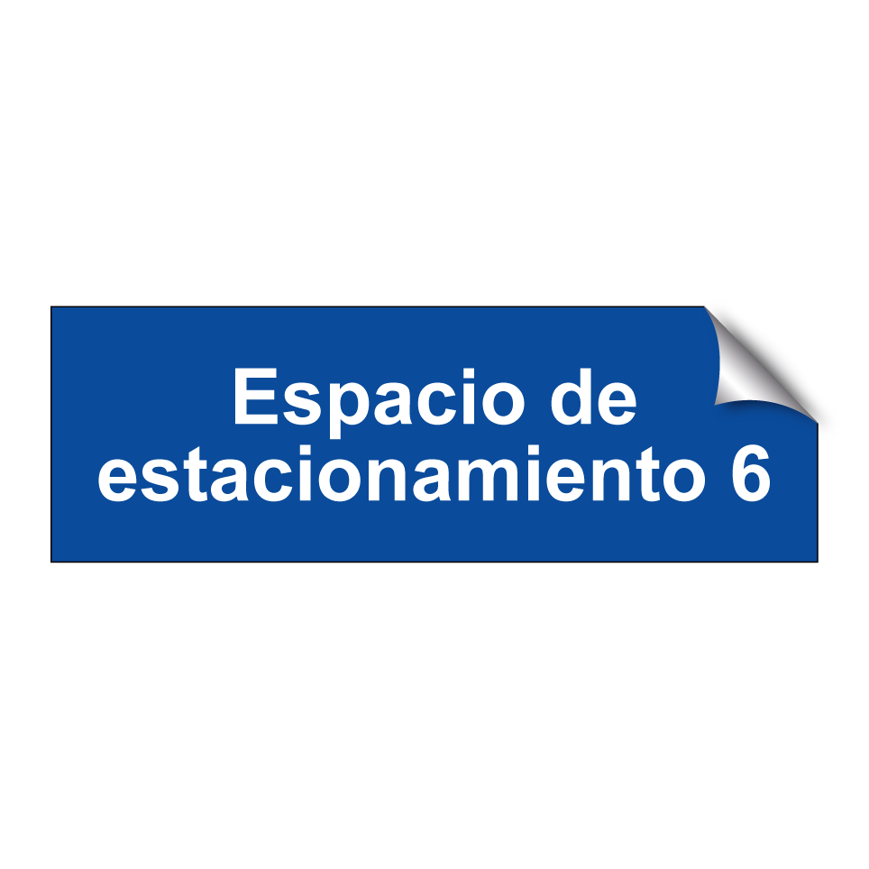 Espacio de estacionamiento 6