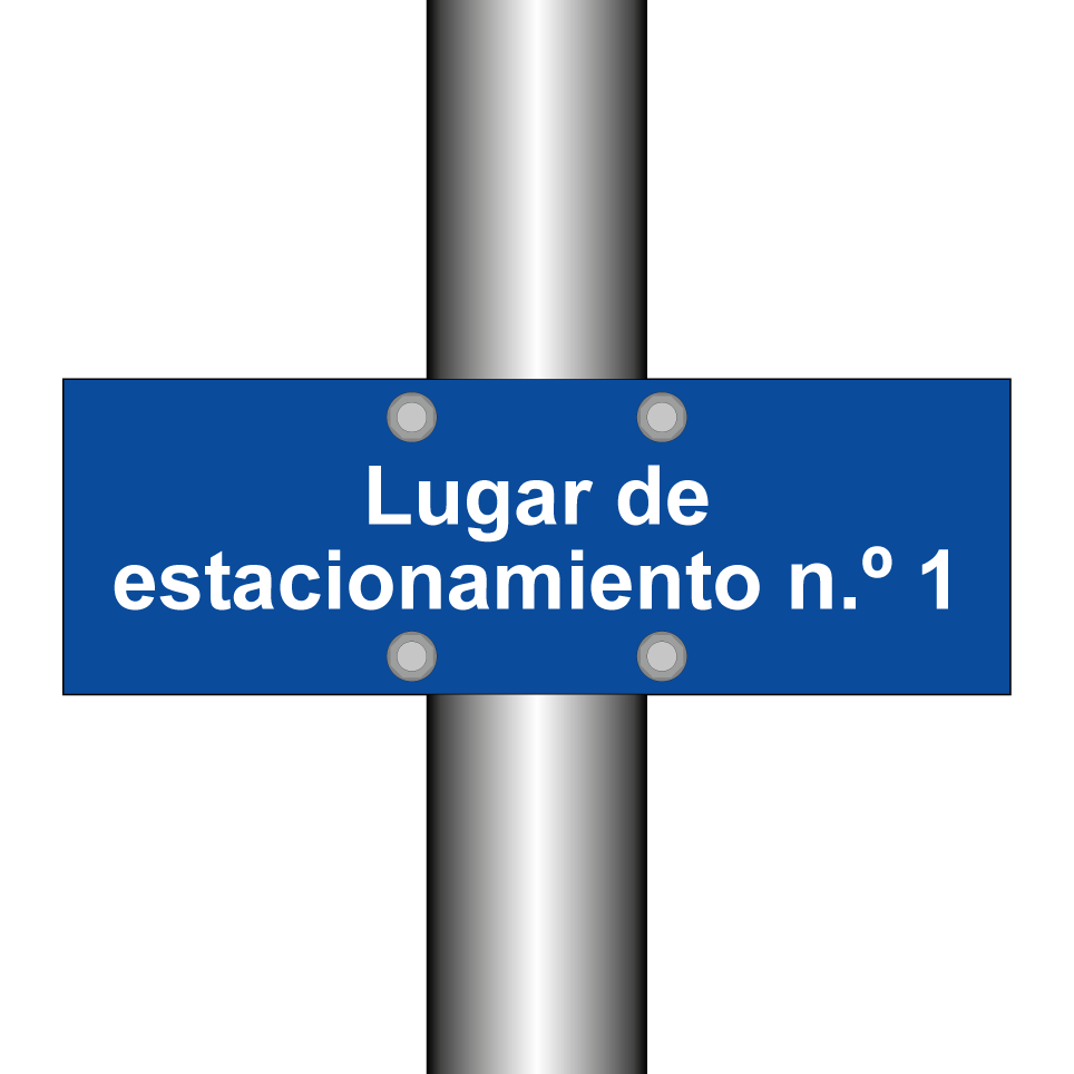 Lugar de estacionamiento No. 1