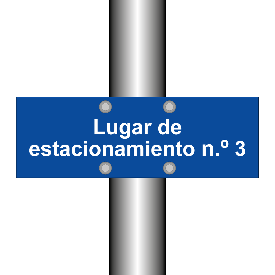 Lugar de estacionamiento No. 3