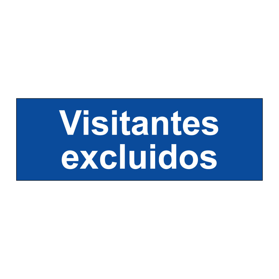 Visitantes excluidos