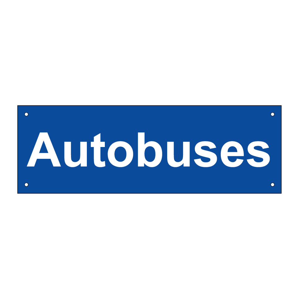 Autobuses