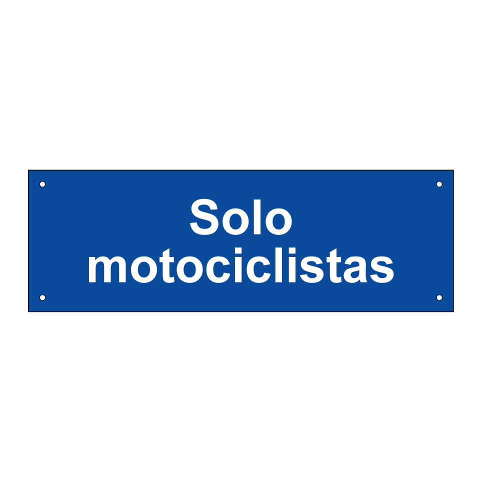 Solo motociclistas