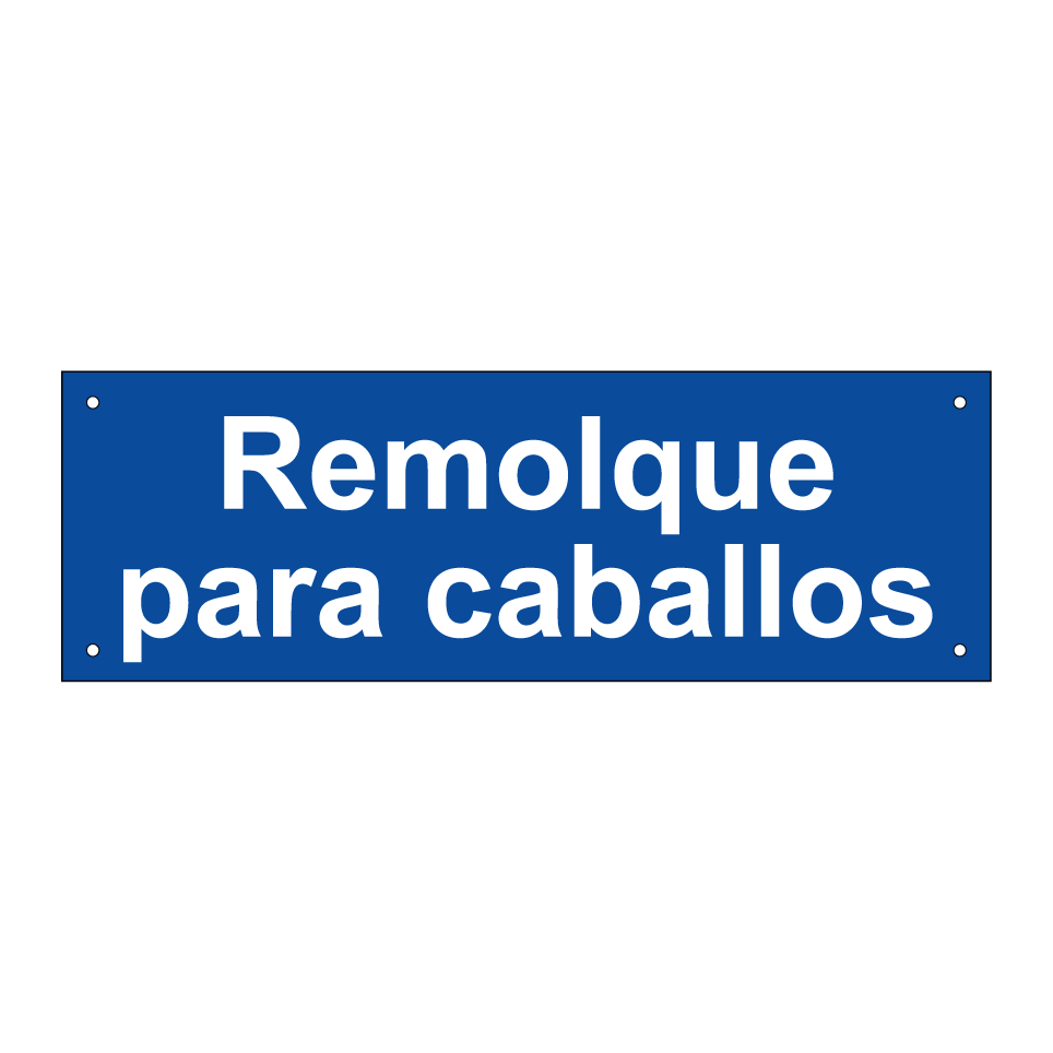 Remolque para caballos