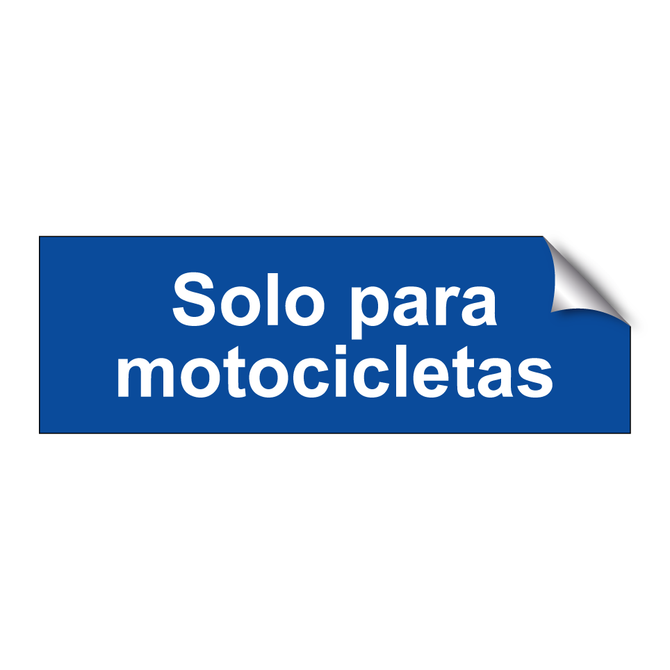 Solo para motocicletas