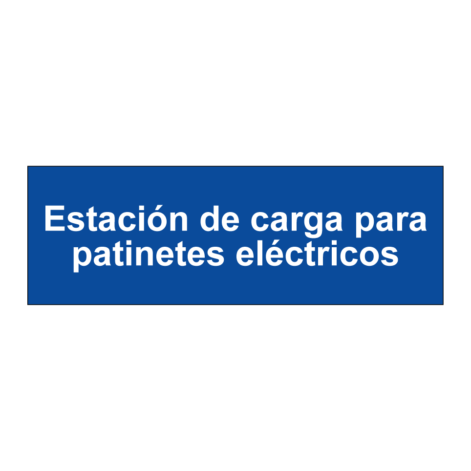 Estación de carga para patinetes eléctricos