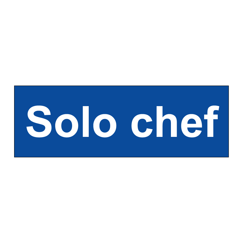 Solo chef