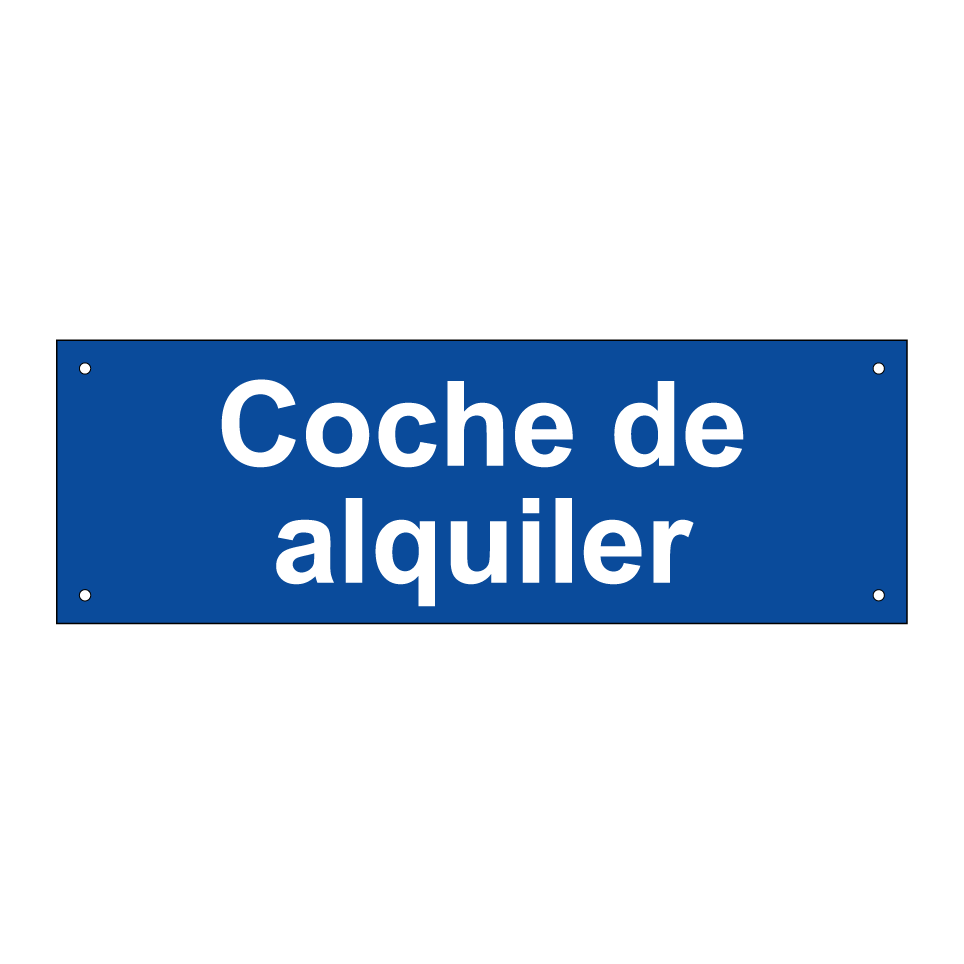 Coche de alquiler
