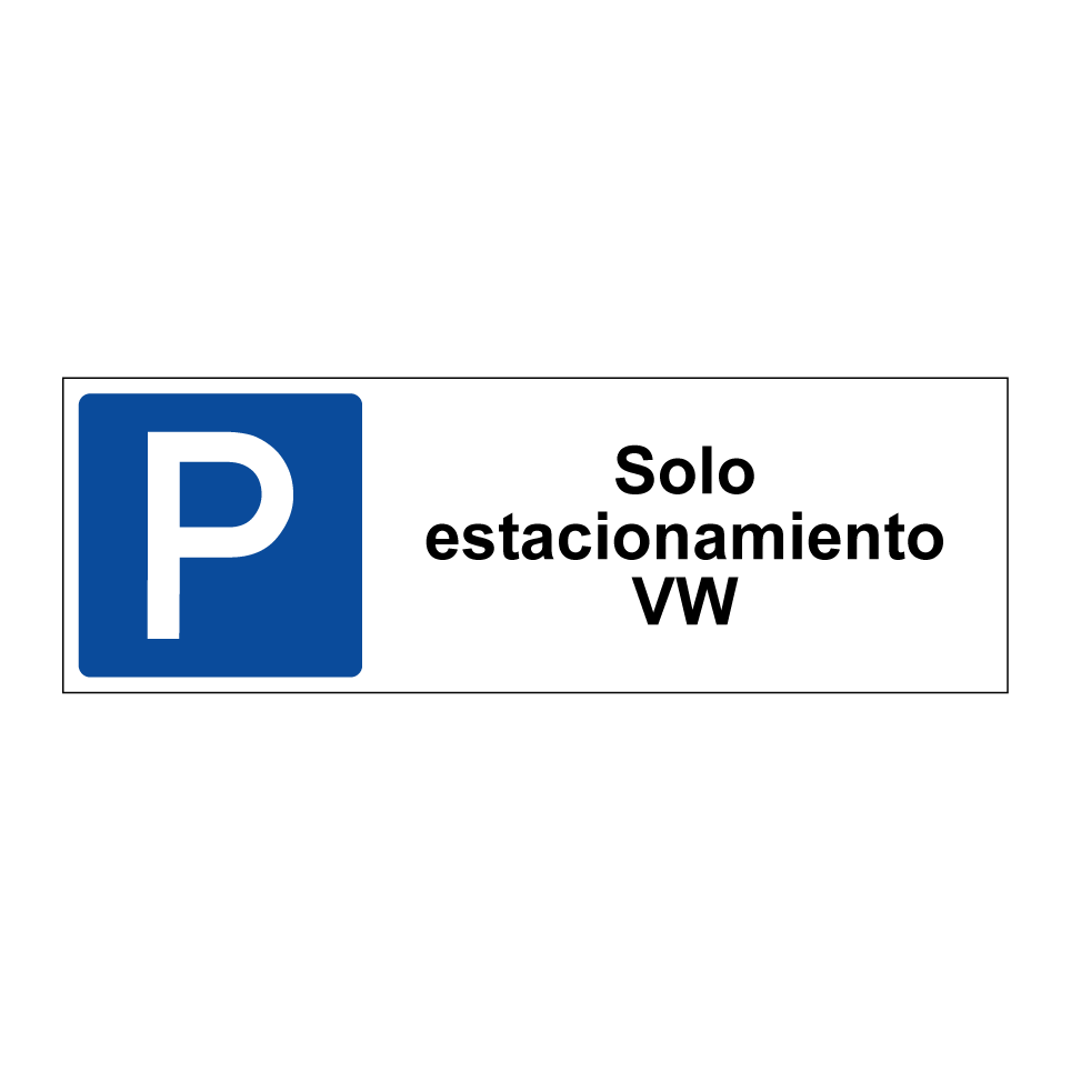 Solo estacionamiento VW