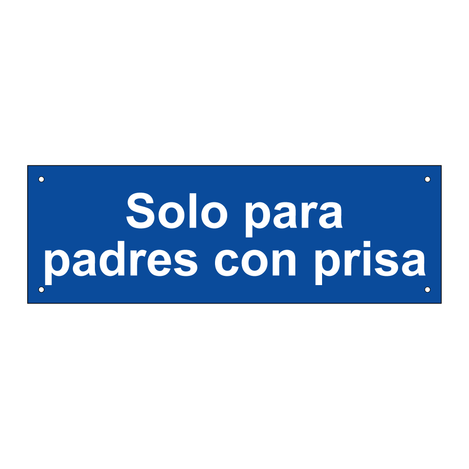 Solo para padres con prisa