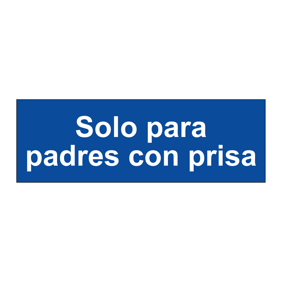Solo para padres con prisa