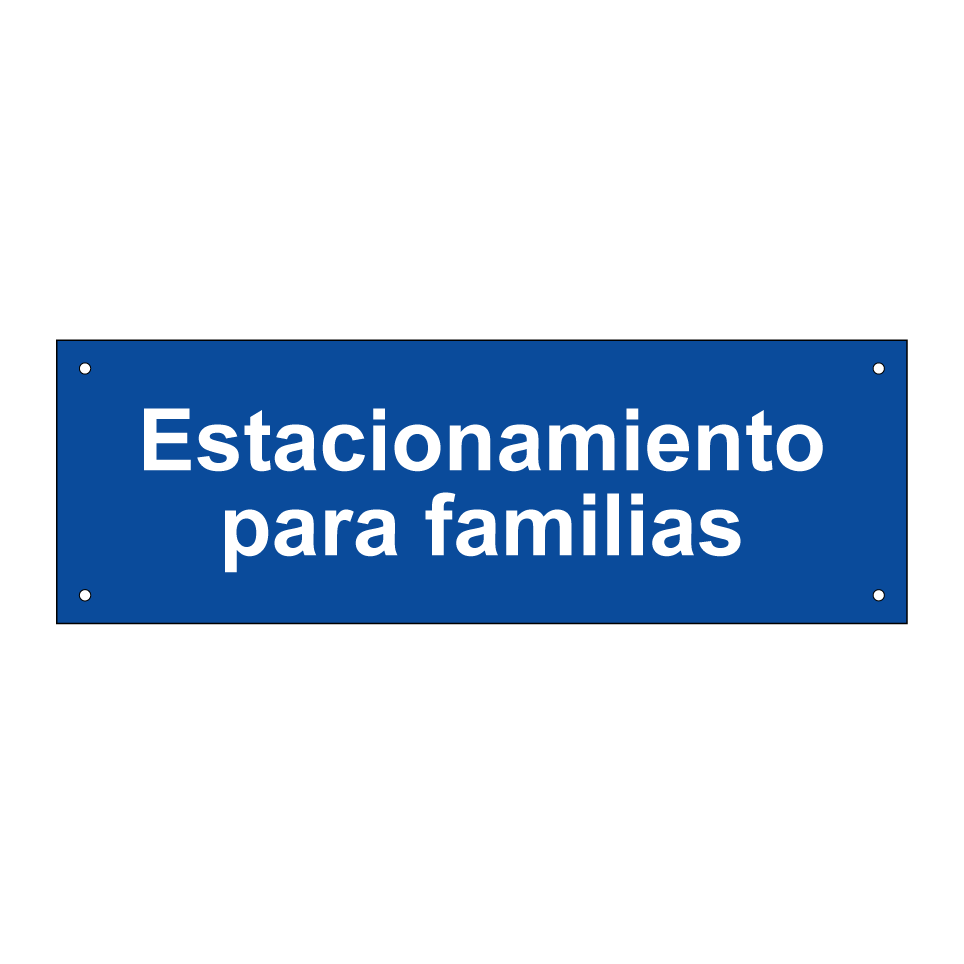 Estacionamiento para familias