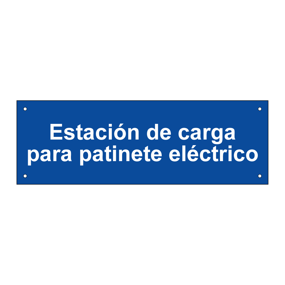 Estación de carga para patinete eléctrico