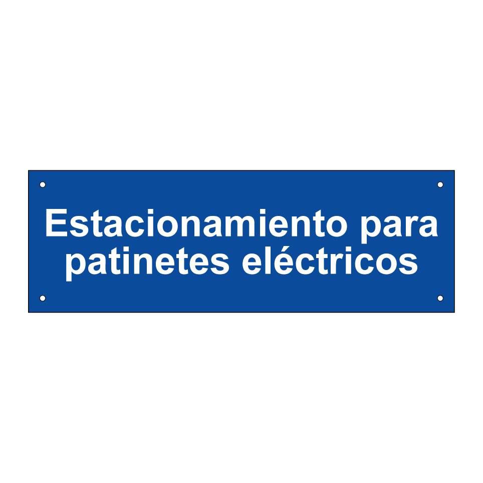 Estacionamiento para patinetes eléctricos