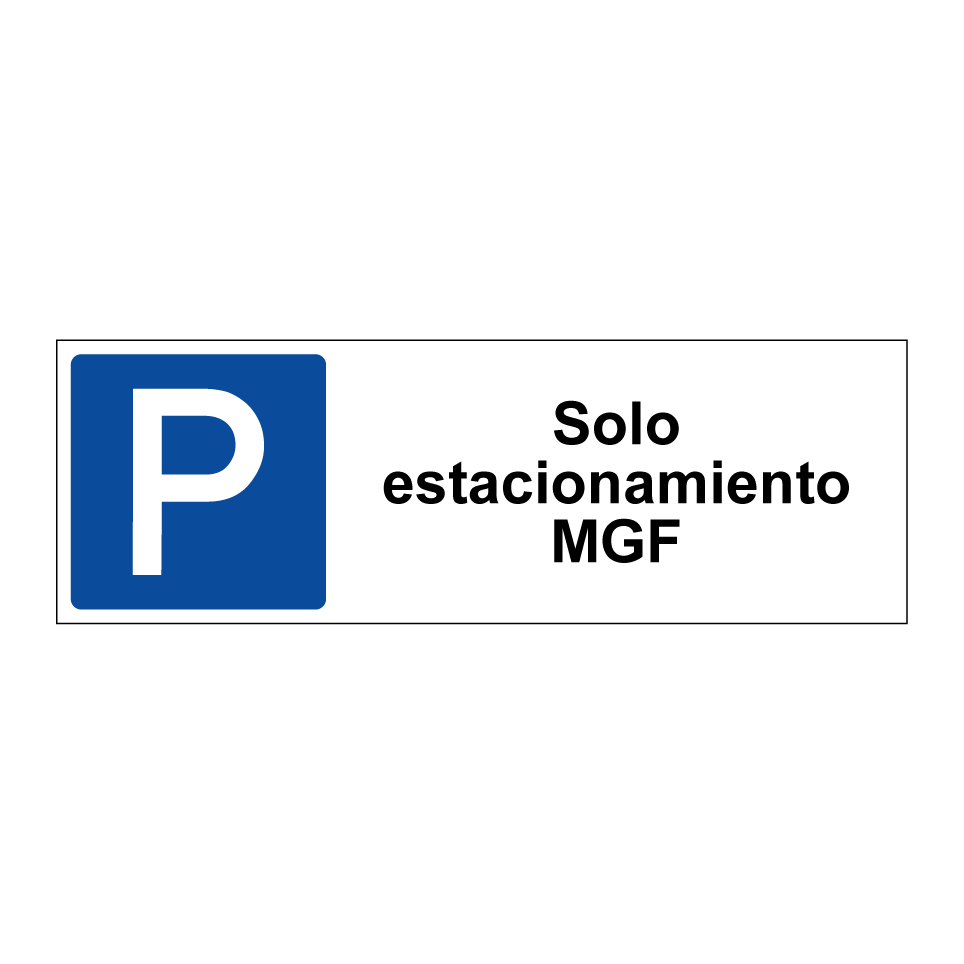 Solo estacionamiento MGF