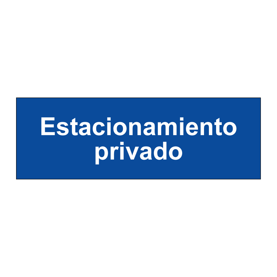 Estacionamiento privado
