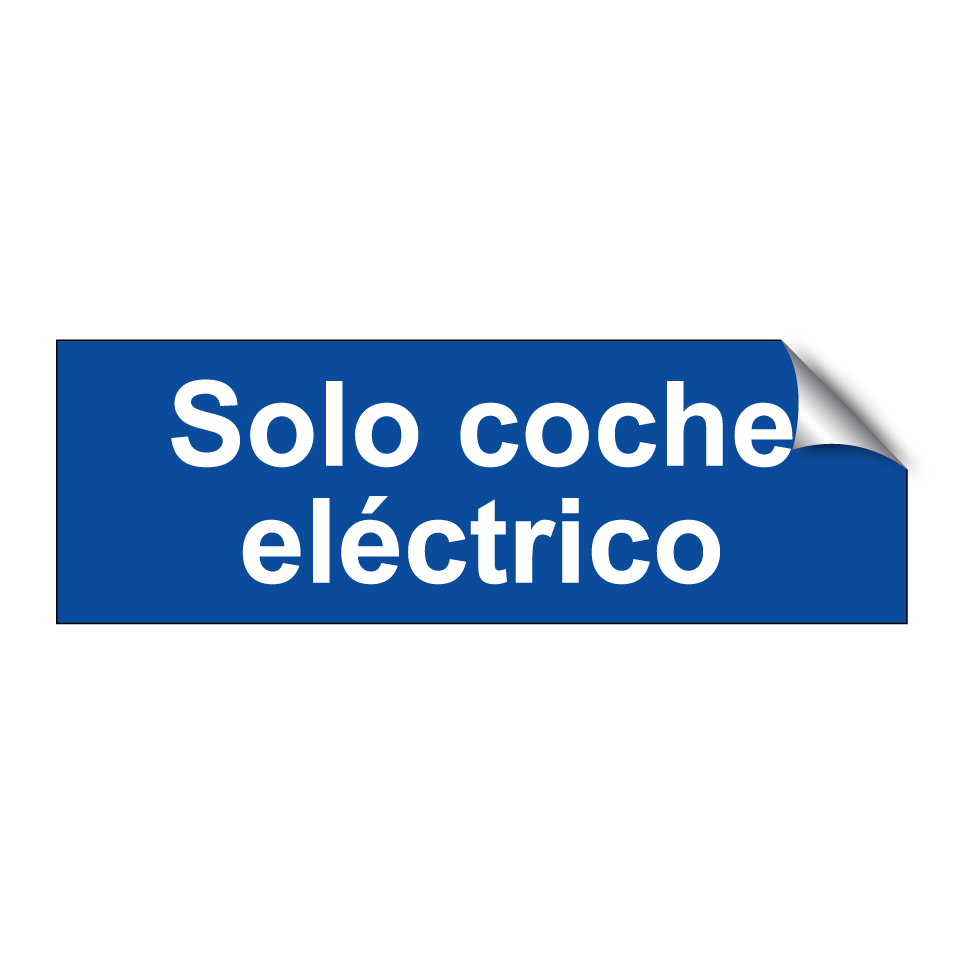 Solo coche eléctrico