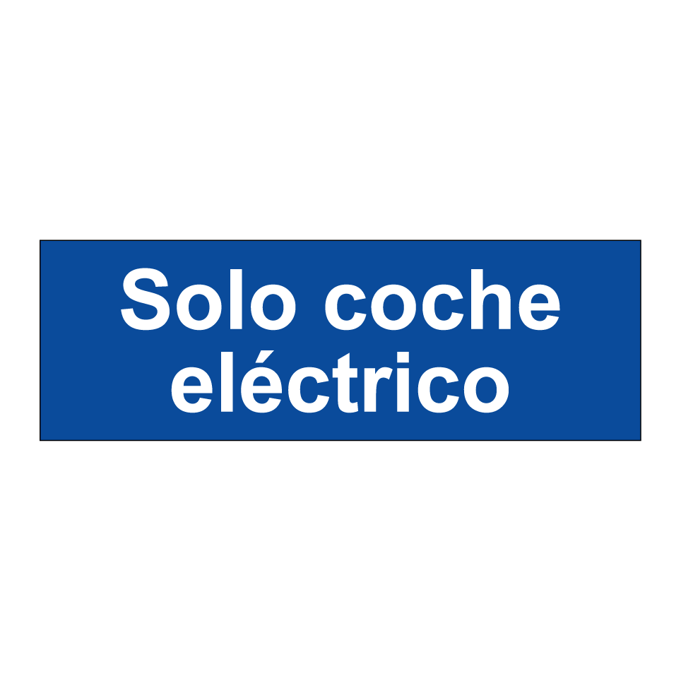 Solo coche eléctrico