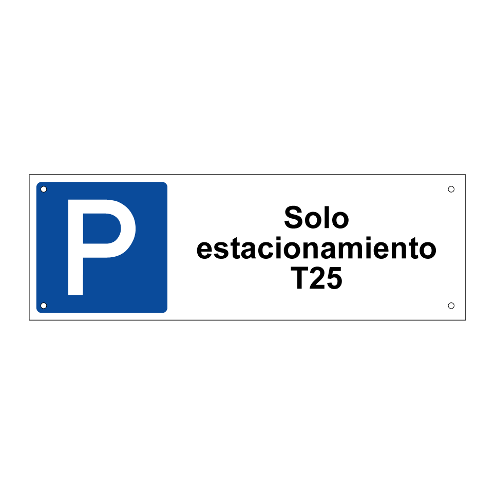 Solo estacionamiento T25