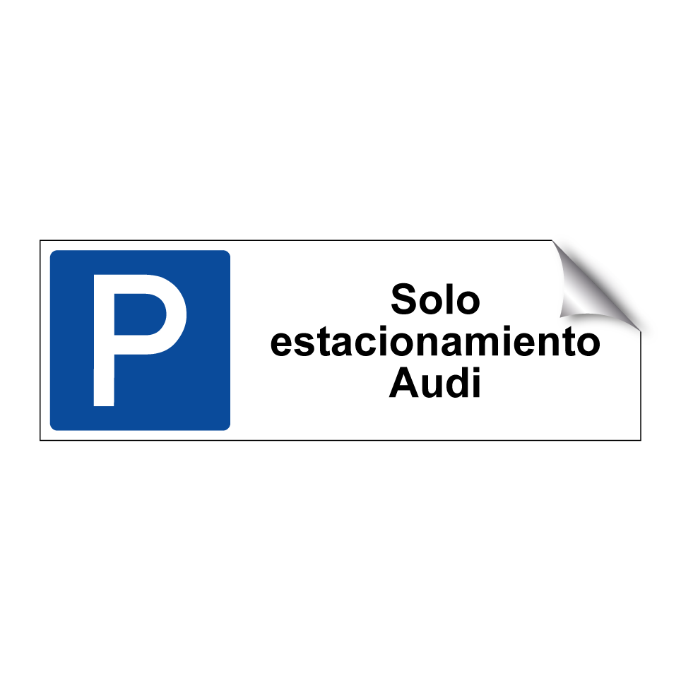 Solo estacionamiento Audi