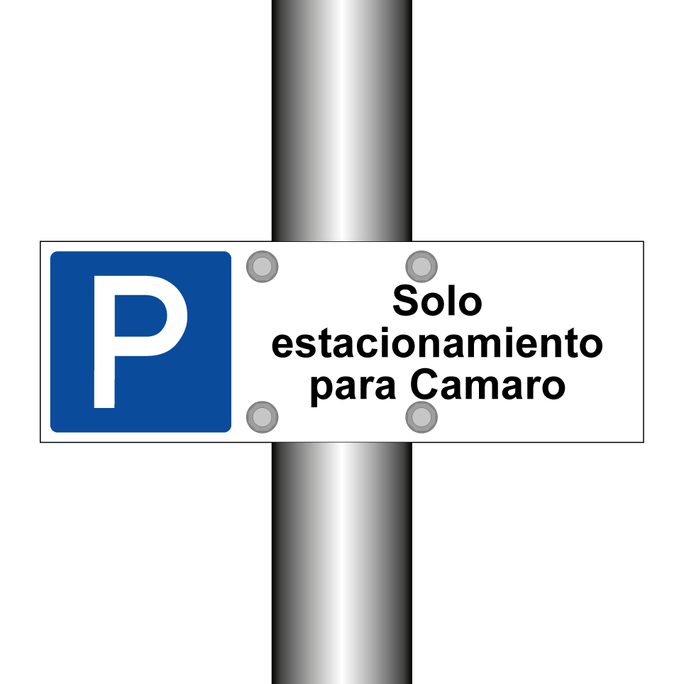Solo estacionamiento para Camaro