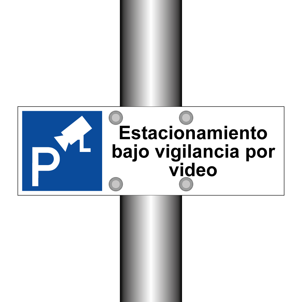 Estacionamiento bajo vigilancia por video
