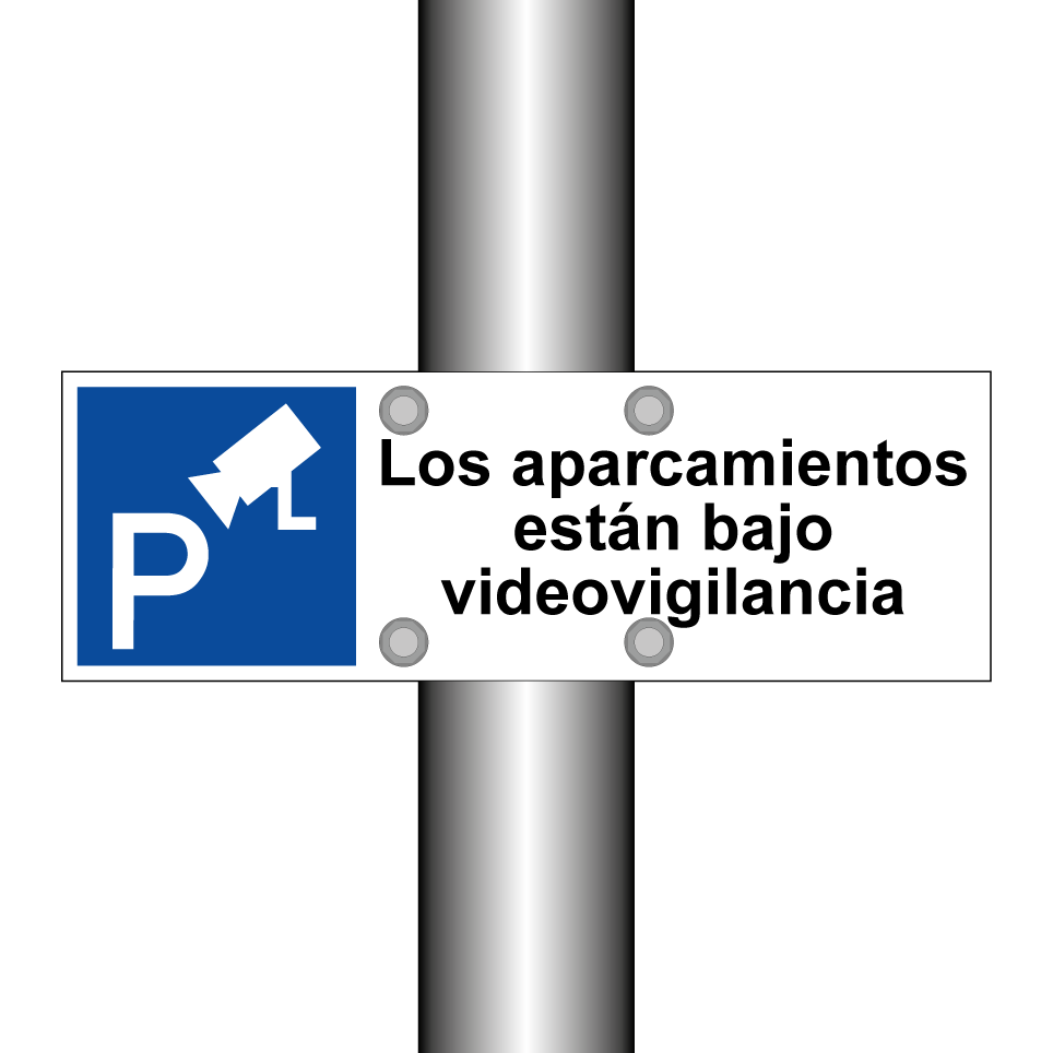 Los aparcamientos están bajo videovigilancia