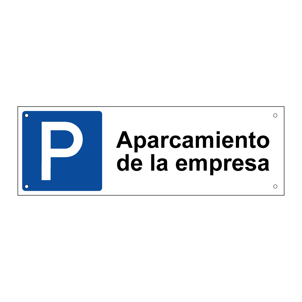 Aparcamiento de la empresa