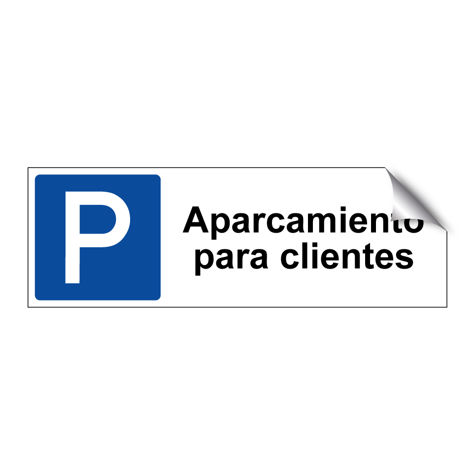 Aparcamiento para clientes