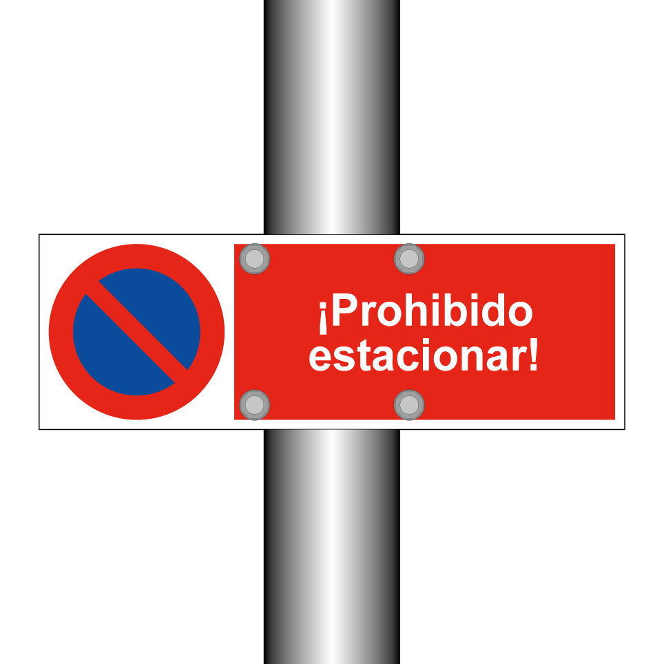 ¡Prohibido estacionar!