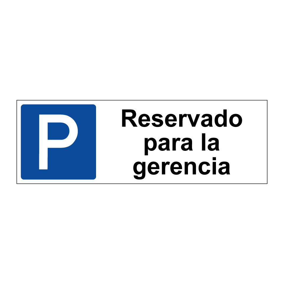 Reservado para la gerencia