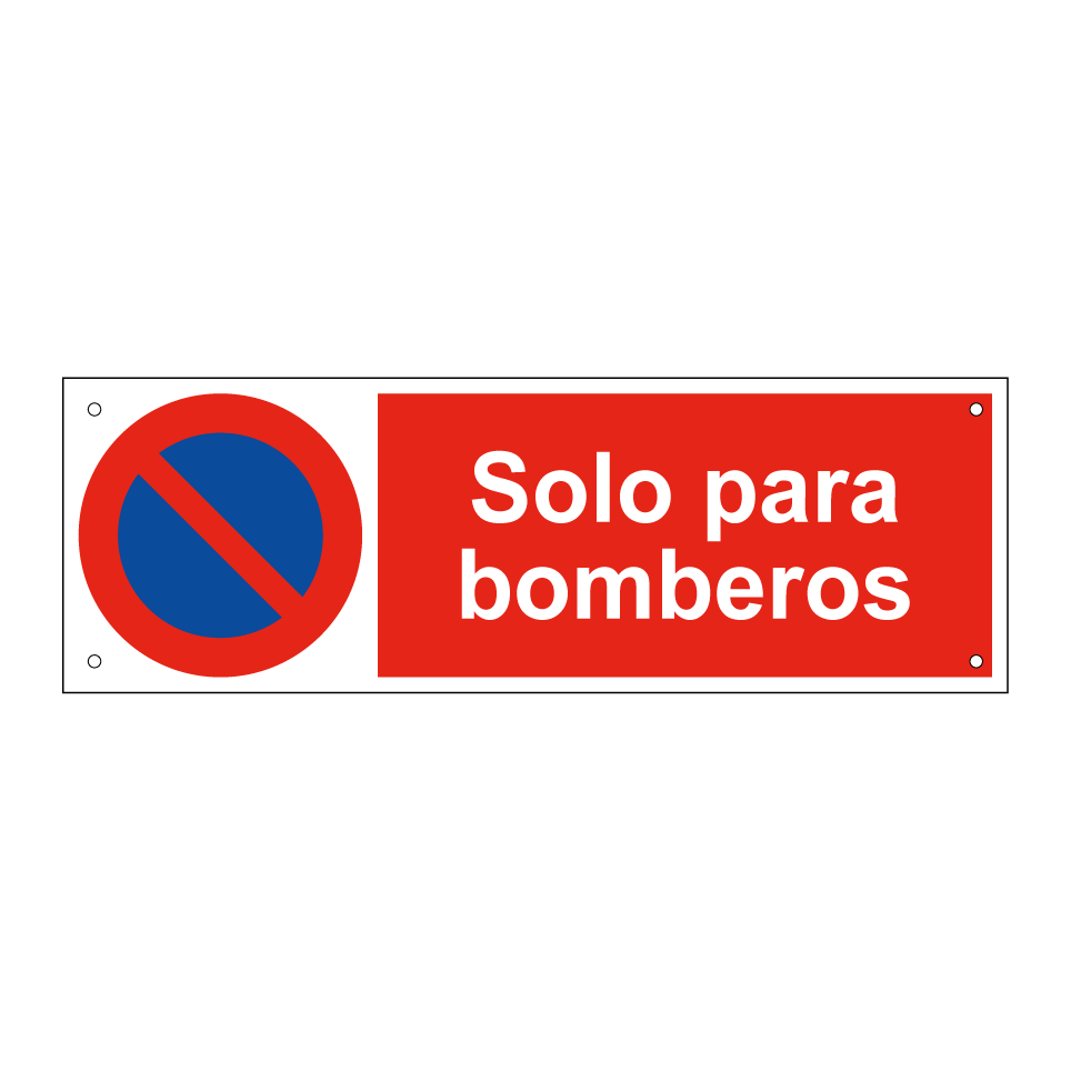 Solo para bomberos