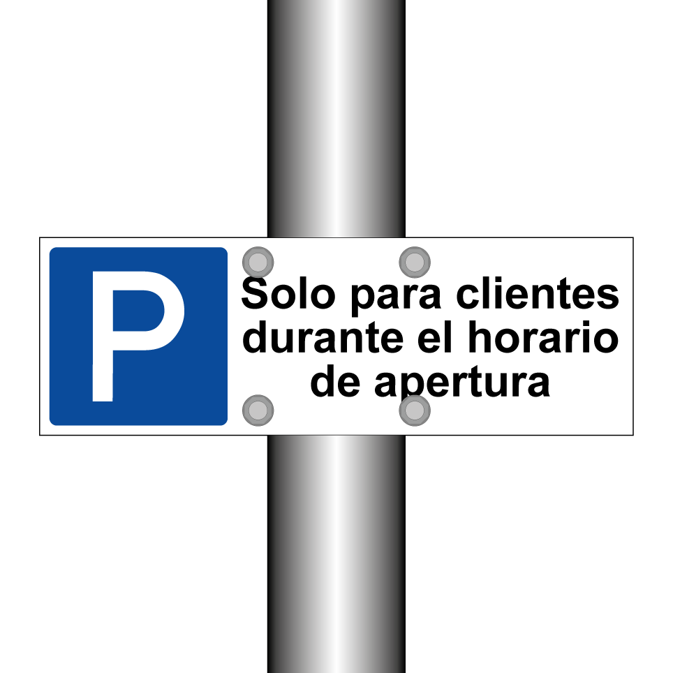Solo para clientes durante el horario de apertura