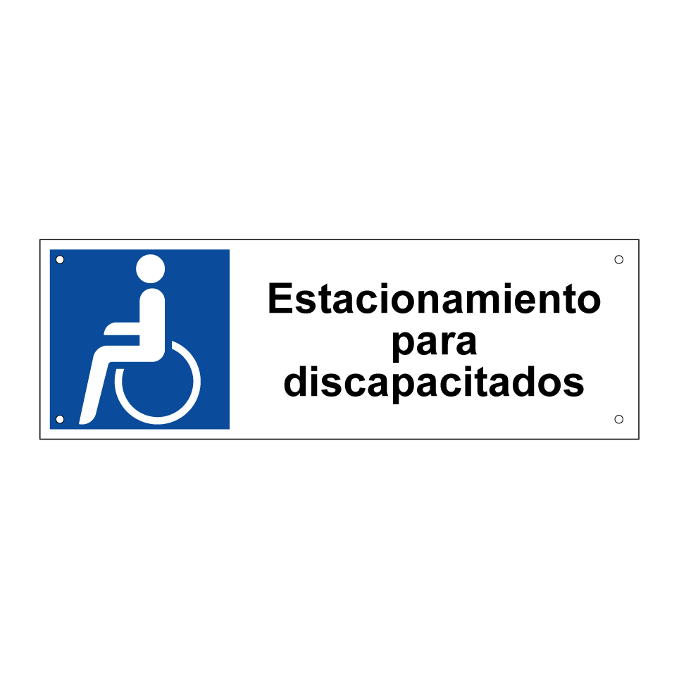 Estacionamiento para discapacitados