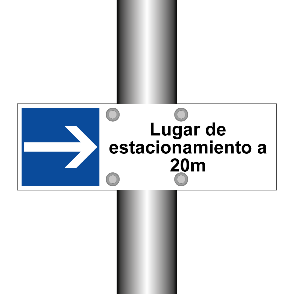 Lugar de estacionamiento a 20m